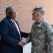 412th Commanding General meets with City of Vicksburg Mayor, George Flaggs and ERDC Commander, Col. Patterson