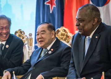 SECDEF Attends ADMM+ Meeting in Cambodia