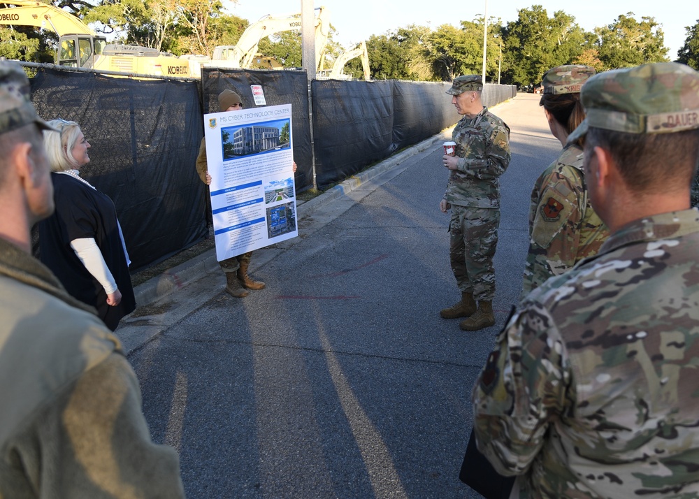 Vice Chief of Staff of the Air Force gets close look at Keesler's technical training innovations