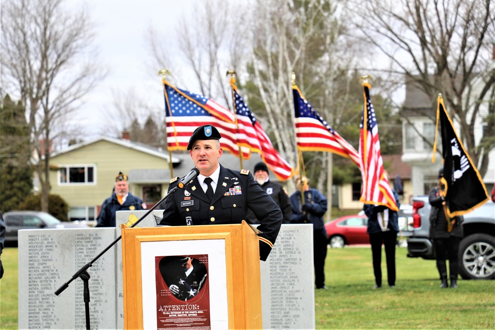 Fort McCoy team supports 2022 Veterans Day, November speaking events