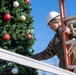 McConnell Civil Engineer squadron sets up holiday decorations