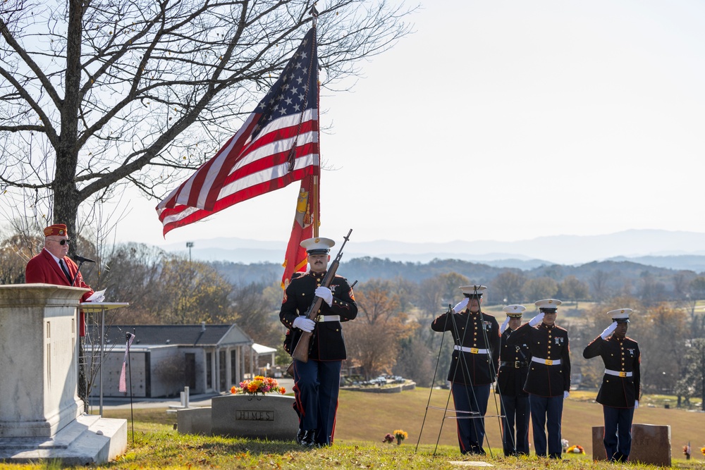 1st Lt. Alexander Bonnyman Wreath Laying Ceremony