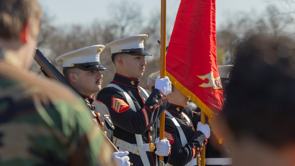 1st Lt. Alexander Bonnyman Wreath Laying Ceremony