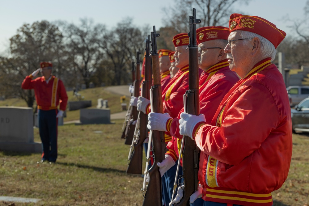 1st Lt. Alexander Bonnyman Wreath Laying Ceremony