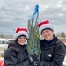 Mackinaw crew loads trees for annual Christmas Ship journey