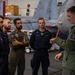 ITS Carabiniere Sailors Tours USS George H.W. Bush (CVN 77)