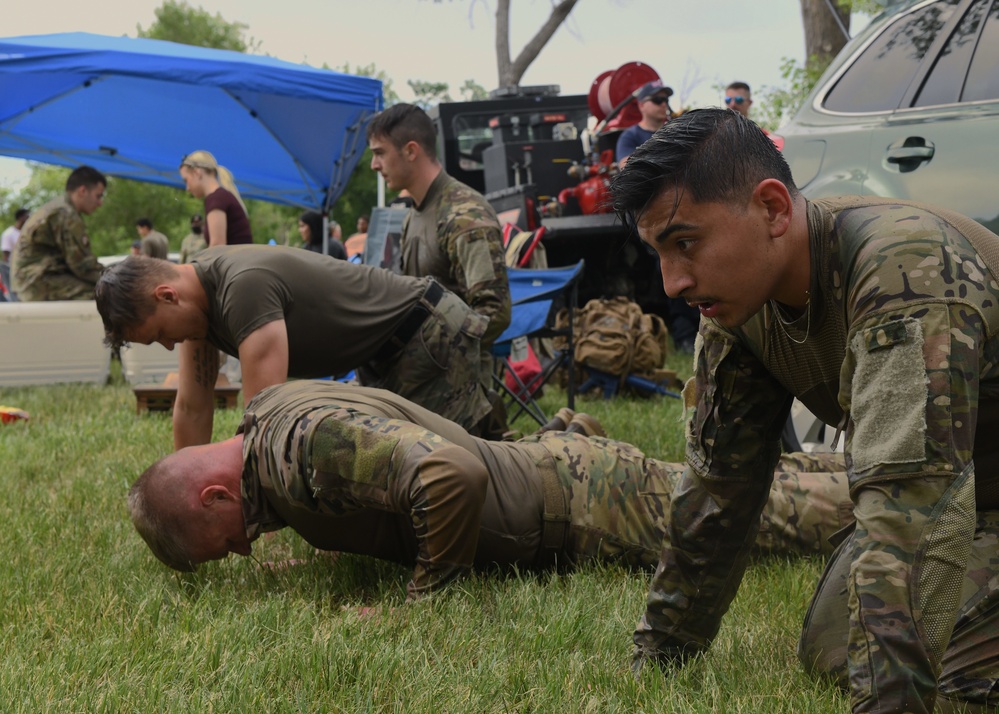 Defenders take on the crow creek challenge