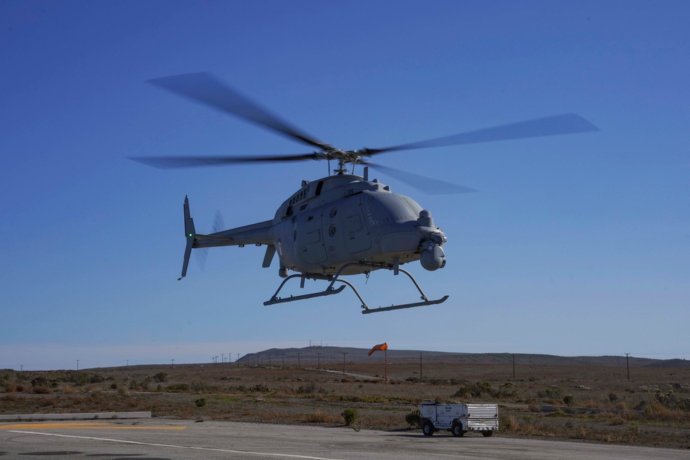 HSC-23 Operates an MQ-8B Fire Scout During Exercise Resolute Hunter