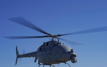 HSC-23 Operates an MQ-8B Fire Scout During Exercise Resolute Hunter