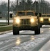 Cold-weather JLTV training at Fort McCoy