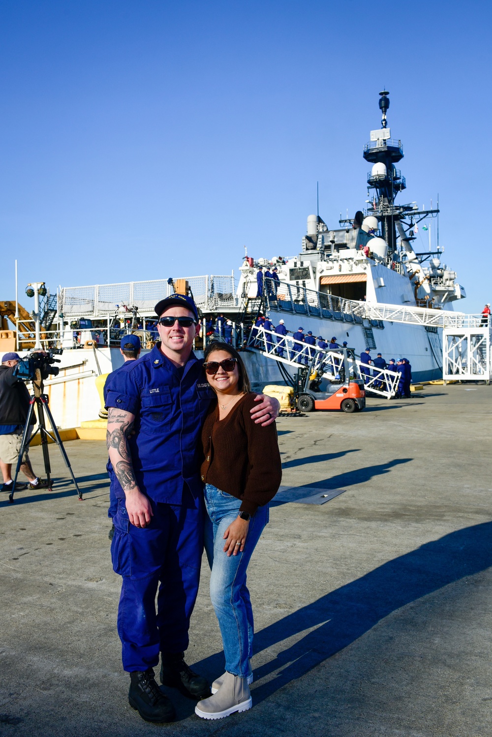 Coast Guard Cutter Stratton returns home following 97-day multi-mission Arctic deployment