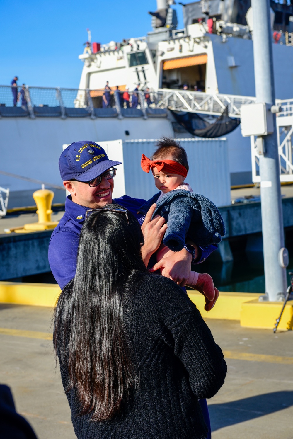 Coast Guard Cutter Stratton returns home following 97-day multi-mission Arctic deployment