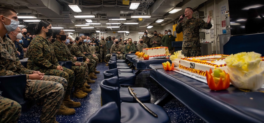 Makin Island Marine Corps Birthday