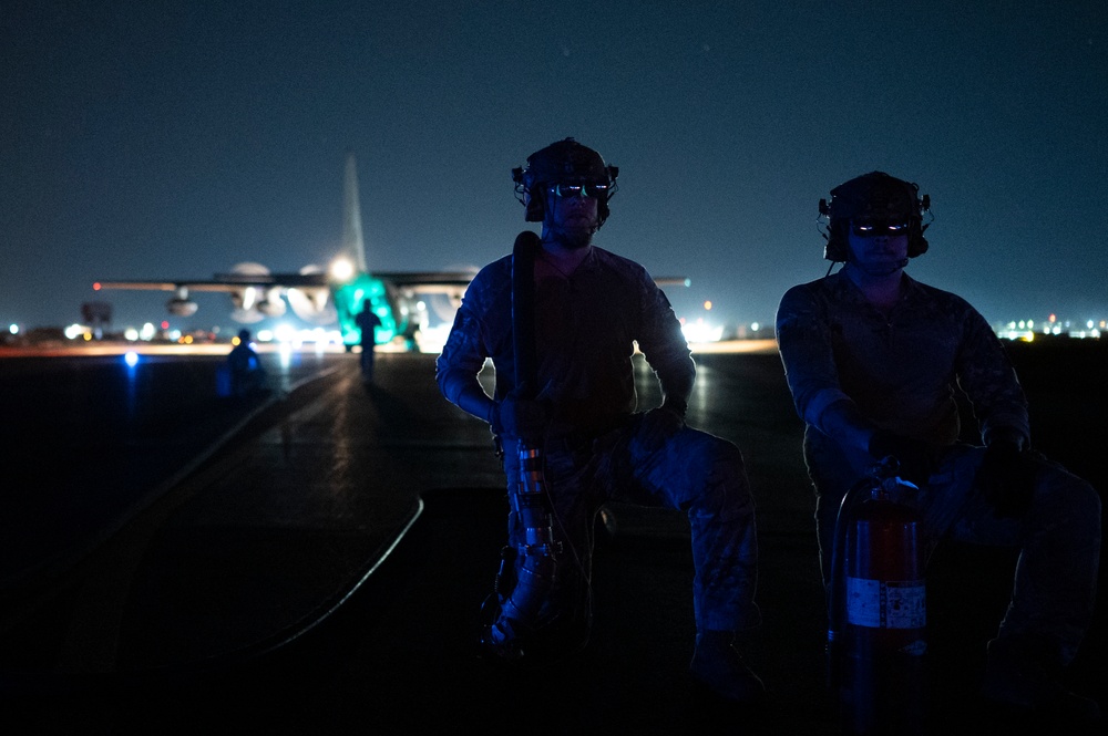 26th ERQS Airmen Conduct FARP training with MQ-9 Reaper