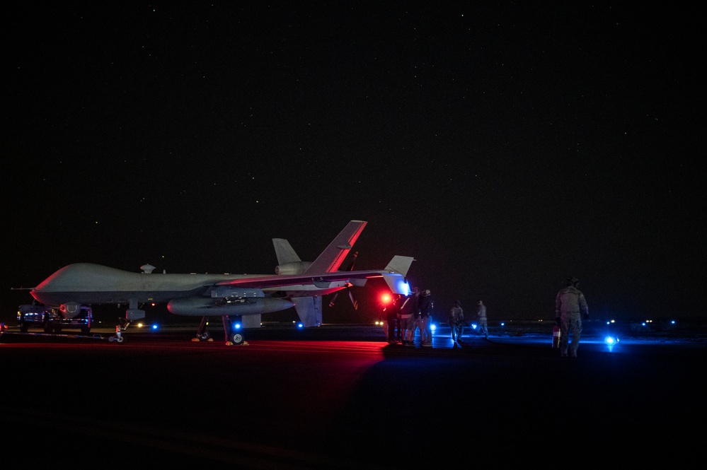 26th ERQS Airmen Conduct FARP training with MQ-9 Reaper