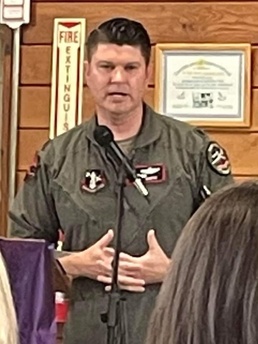 107th Fighter Squadron Honors Veterans in Port Sanilac