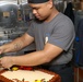 Thanksgiving dinner preparation