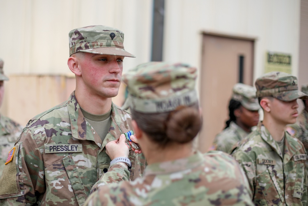 Safety Briefs and Awards: 3rd Sustainment Brigade Breaks for Long Weekend