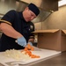 Sailors prepare Thanksgiving meal at NCBC Gulfport