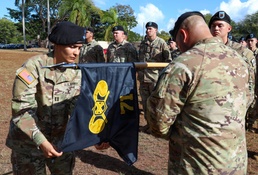 The “Dragon Fire” Company Uncases Colors After Return from Korea