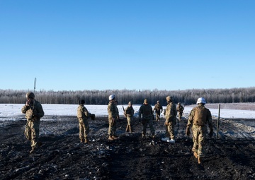 'Oak' combat engineers conduct explosive breach training at JBER