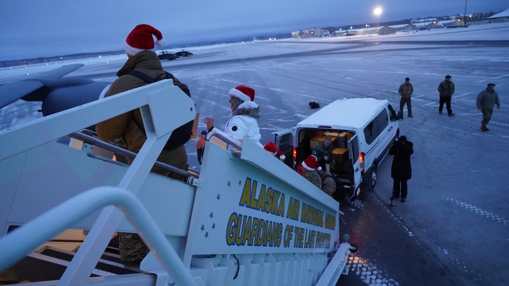 Alaska National Guard upgrades Santa’s sleigh for Minto