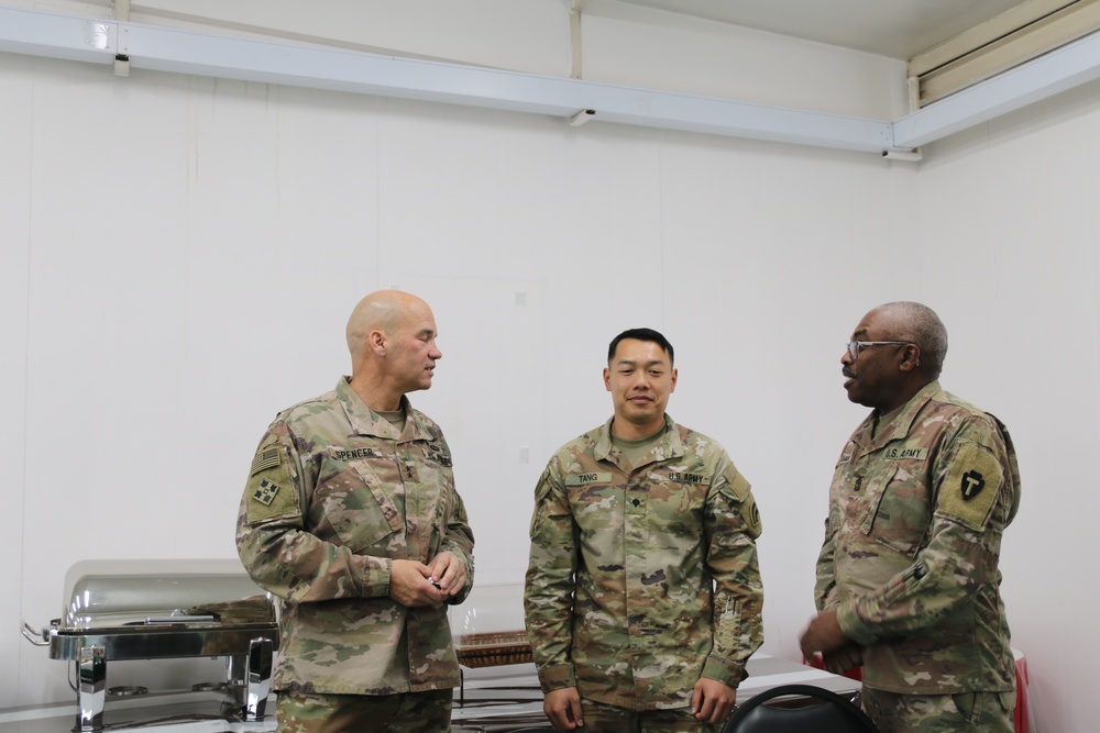 42nd CG visits TF Rough Riders and 36th CAB