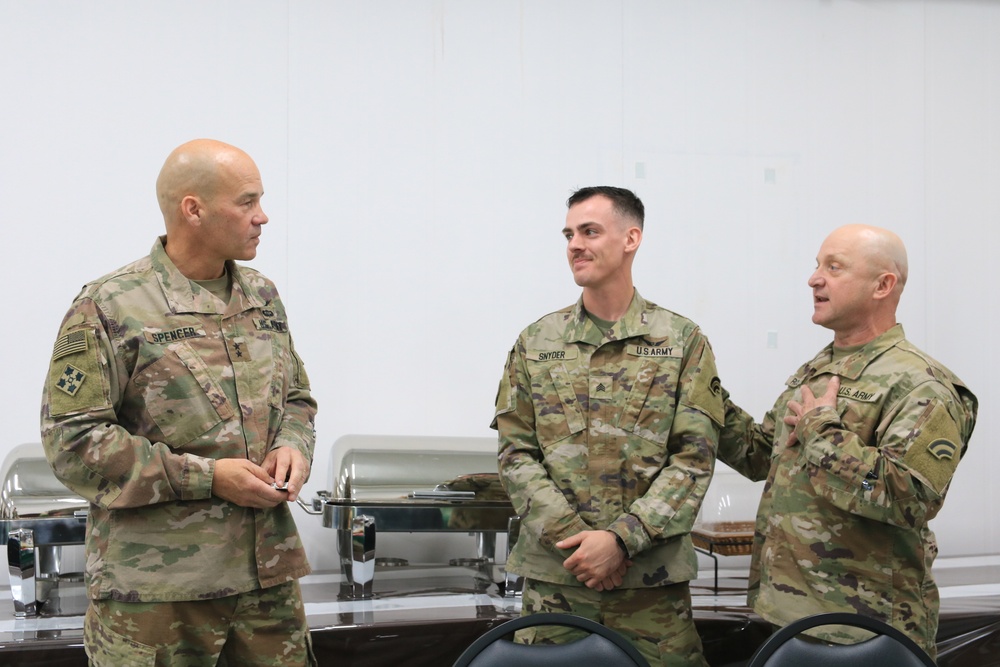 42nd CG visits TF Rough Riders and 36th CAB