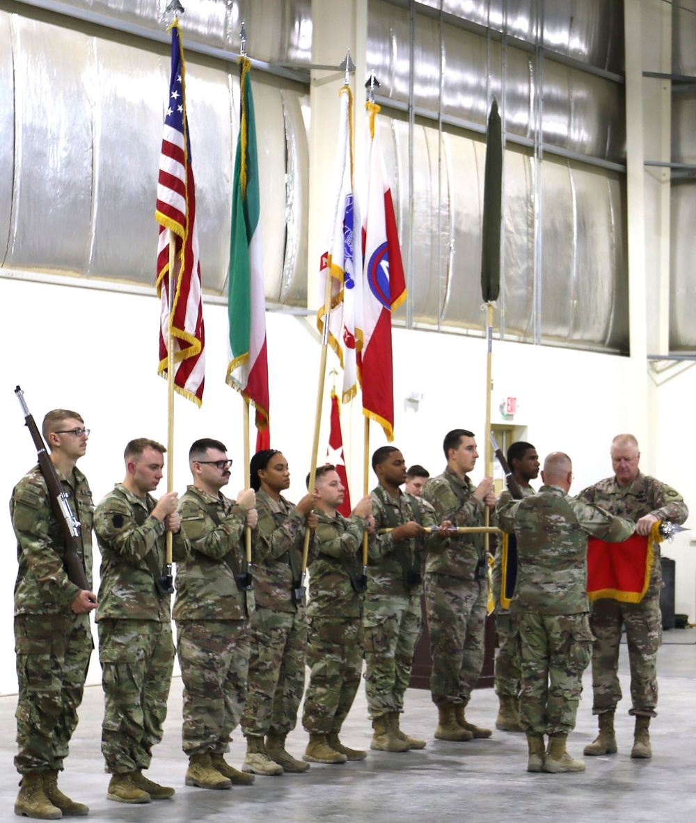 Task Force Spartan mission passes to the 28th Infantry Division during Transfer of Authority