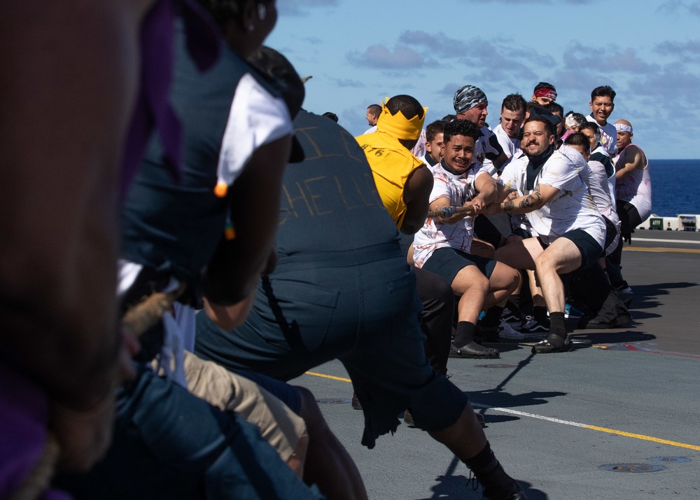 USS Tripoli Crossing the Line Ceremony