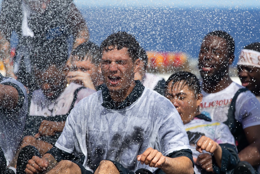 USS Tripoli Crossing the Line Ceremony