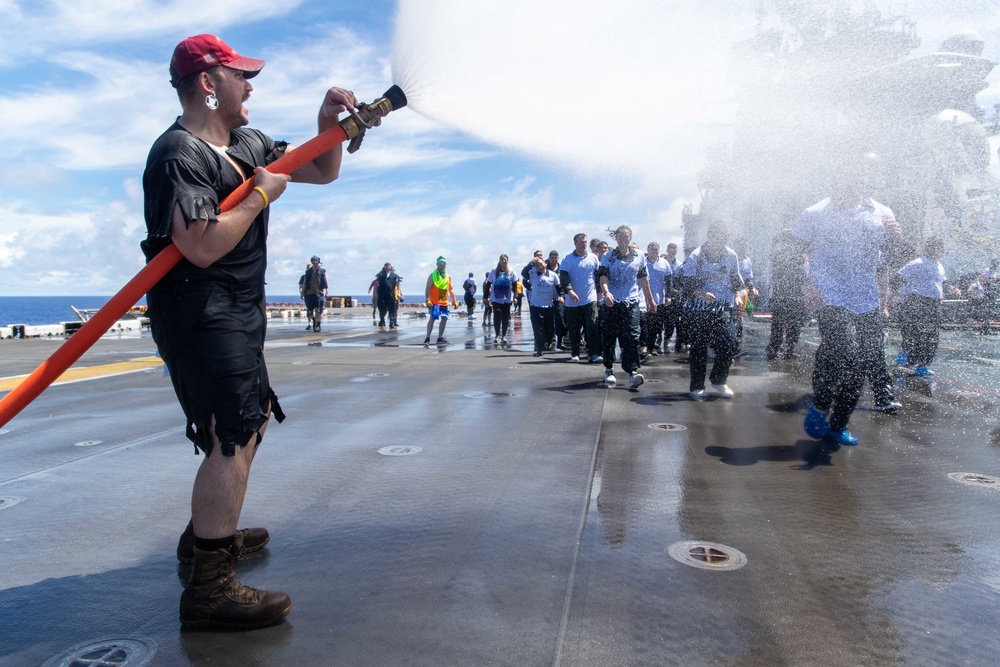 USS Tripoli Crossing the Line Ceremony