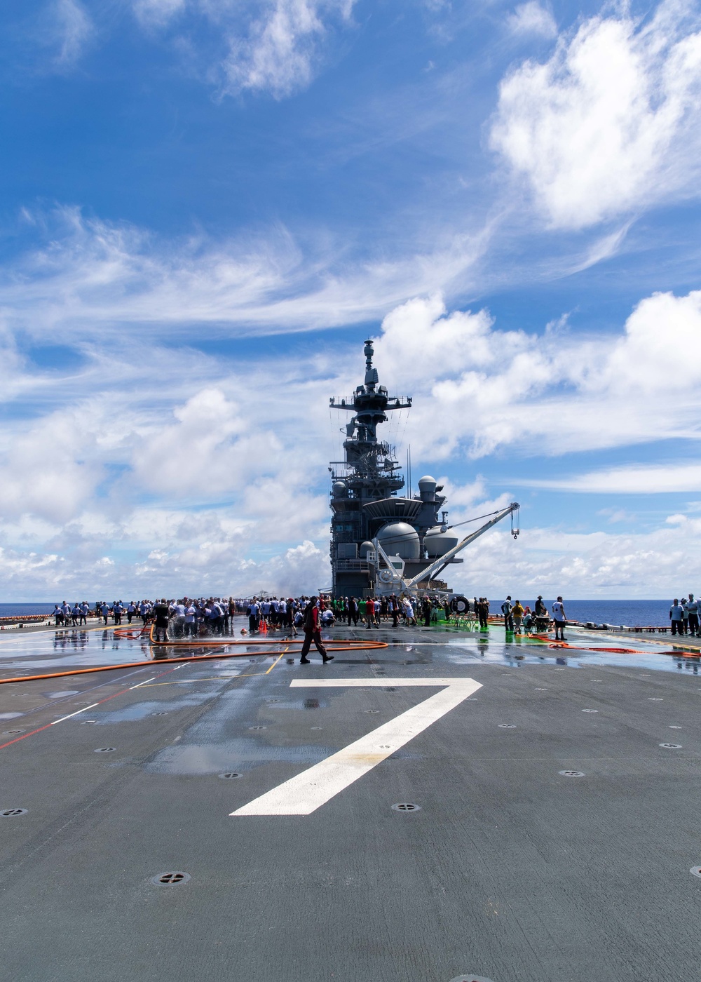 USS Tripoli Crossing the Line Ceremony