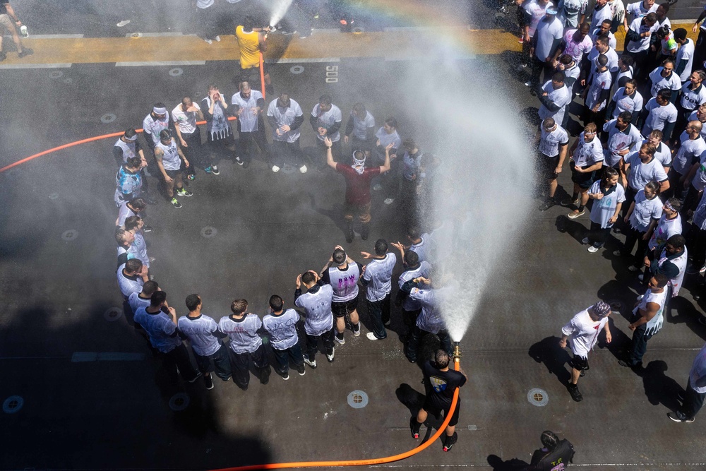 USS Tripoli Crossing the Line Ceremony