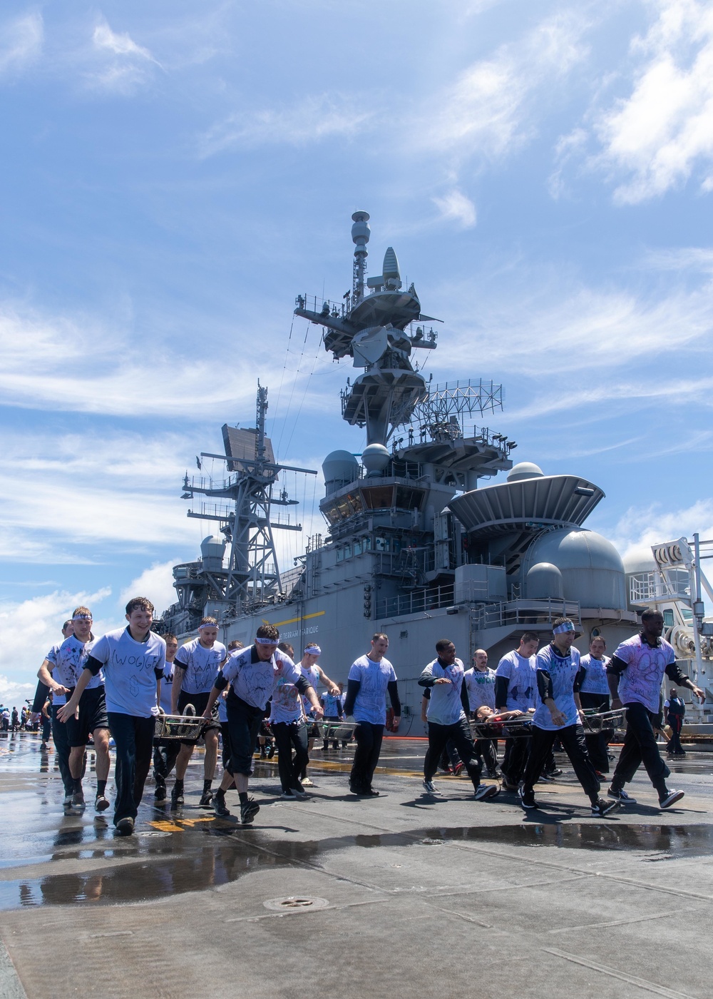 USS Tripoli Crossing the Line Ceremony