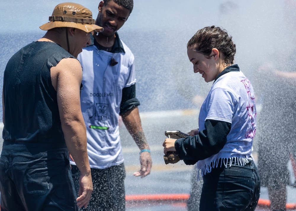 USS Tripoli Crossing the Line Ceremony