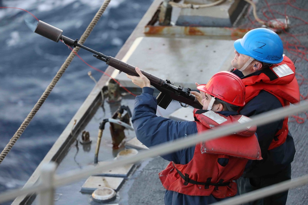 USS McFaul Conducts RAS