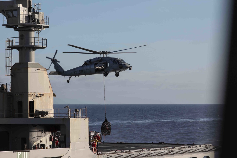 USS McFaul Conducts RAS