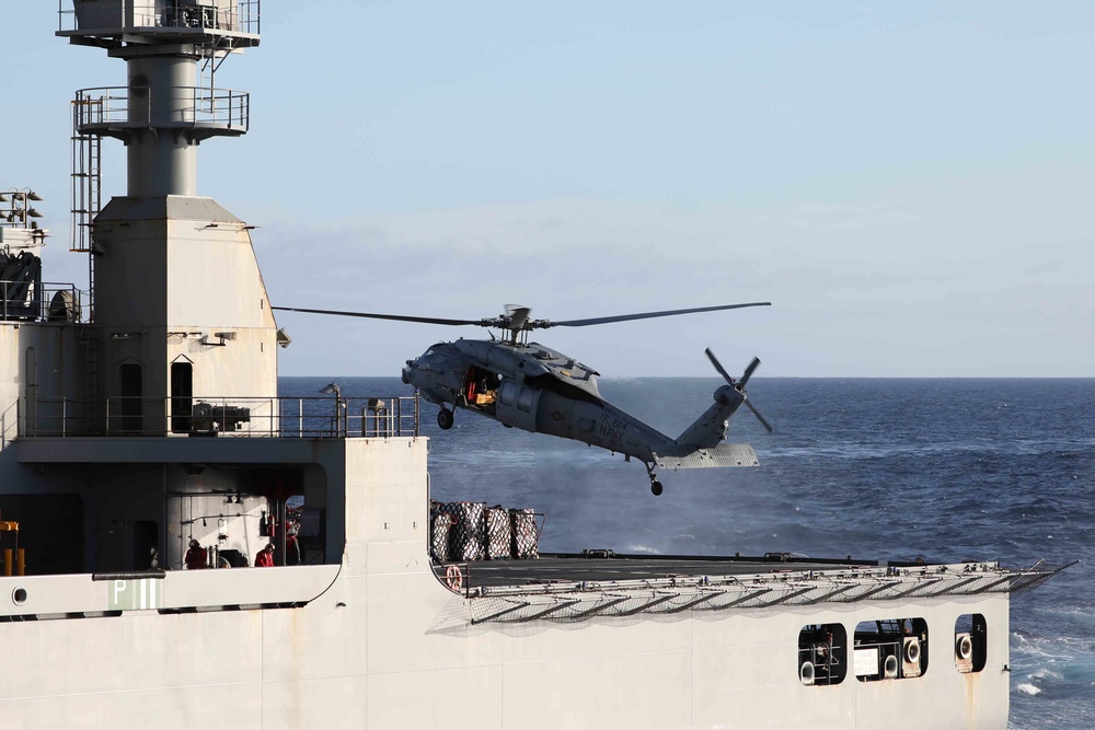 USS McFaul Conducts RAS