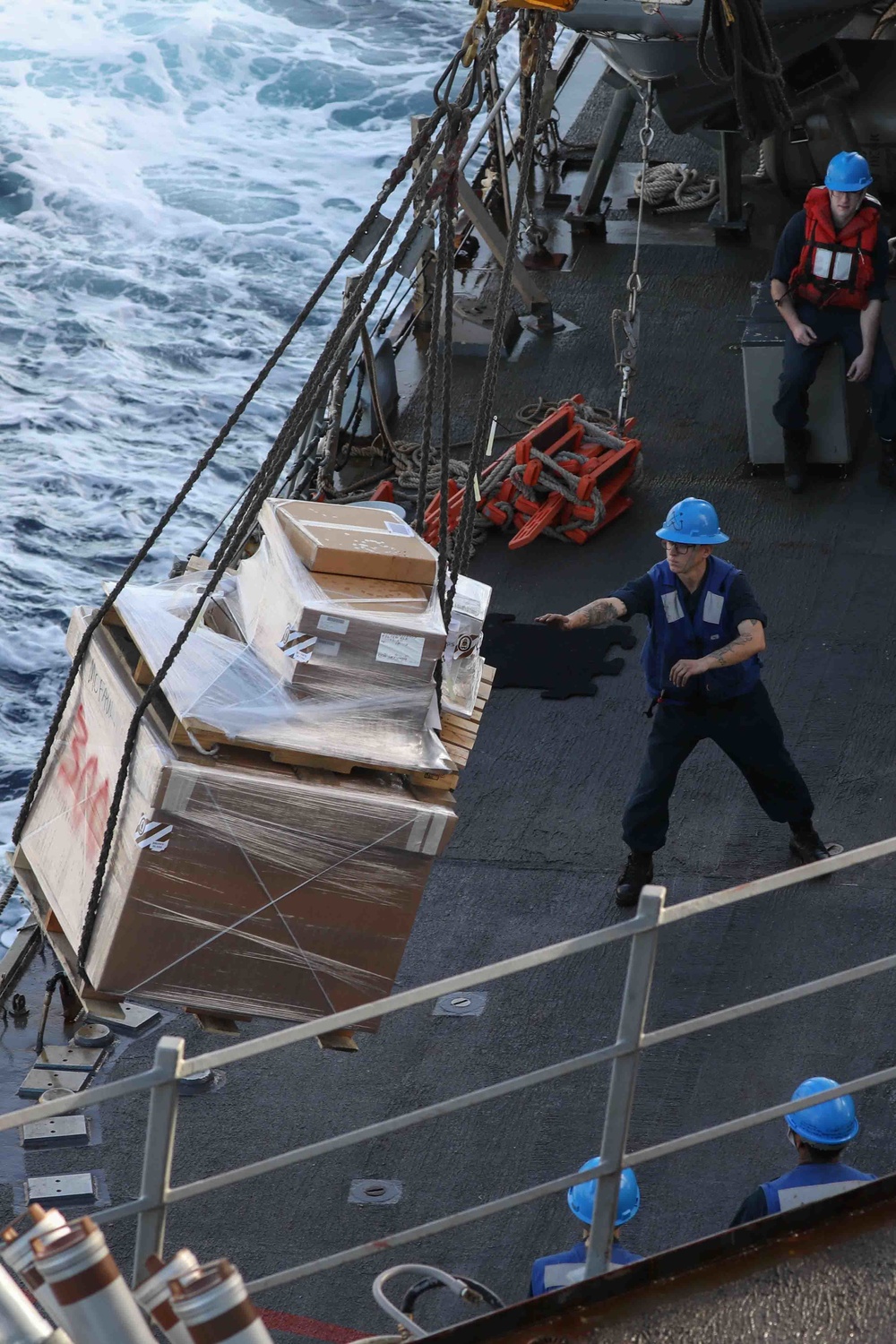 USS McFaul Conducts RAS