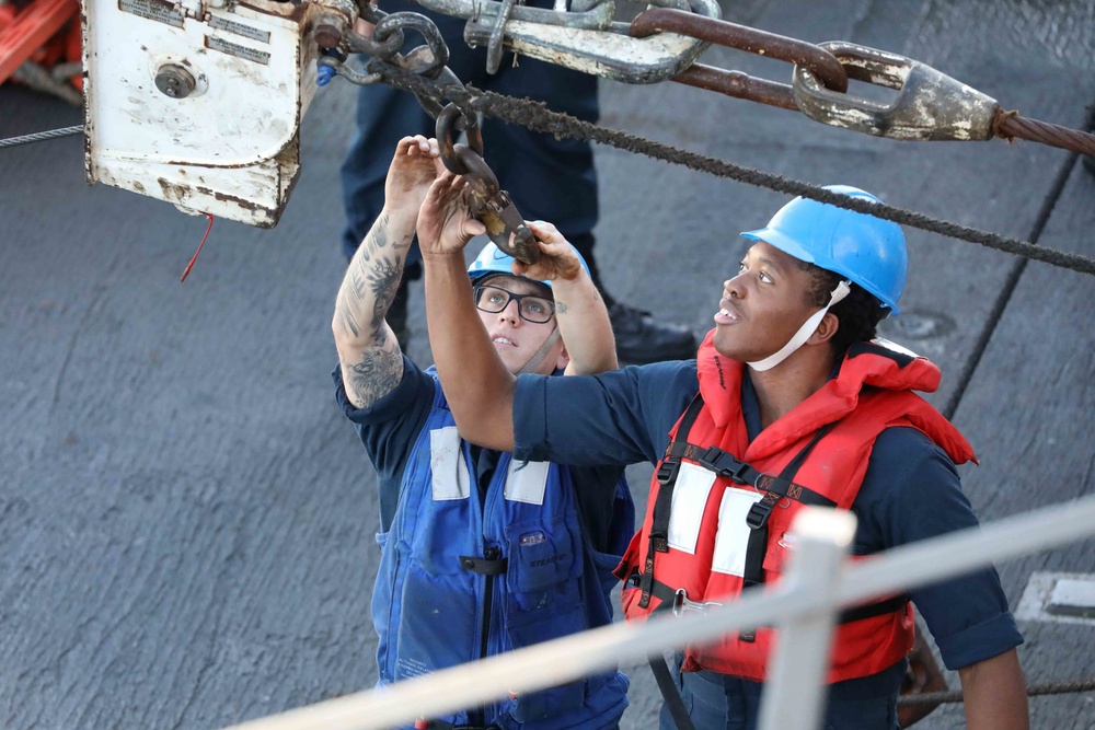 USS McFaul Conducts RAS