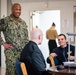 Commanding Officer Visits Recruits on Thanksgiving