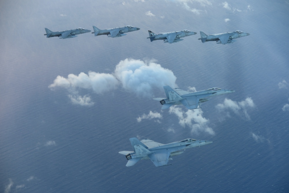 Strike Fighter Squadron (VFA) 143 Flies with Allies