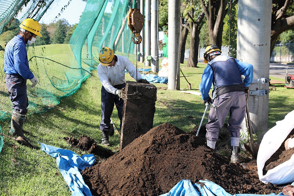 Camp Zama Golf Course completes repair, replacement of nets