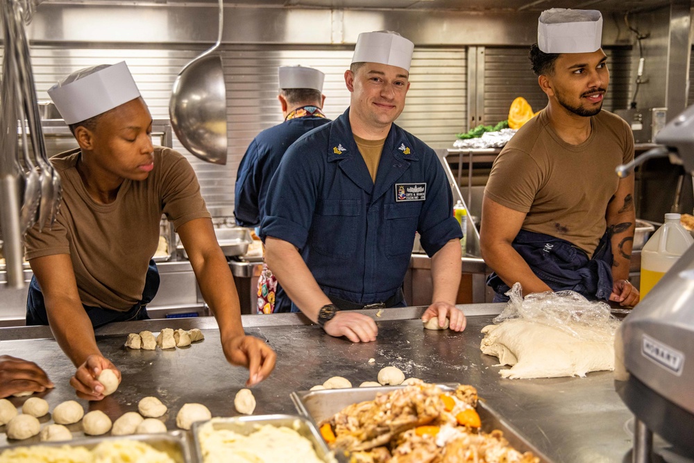 USS Chancellorsville Thanksgiving 2022