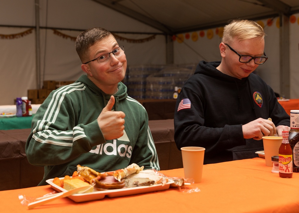 Task Force Orion celebrates Thanksgiving in Germany