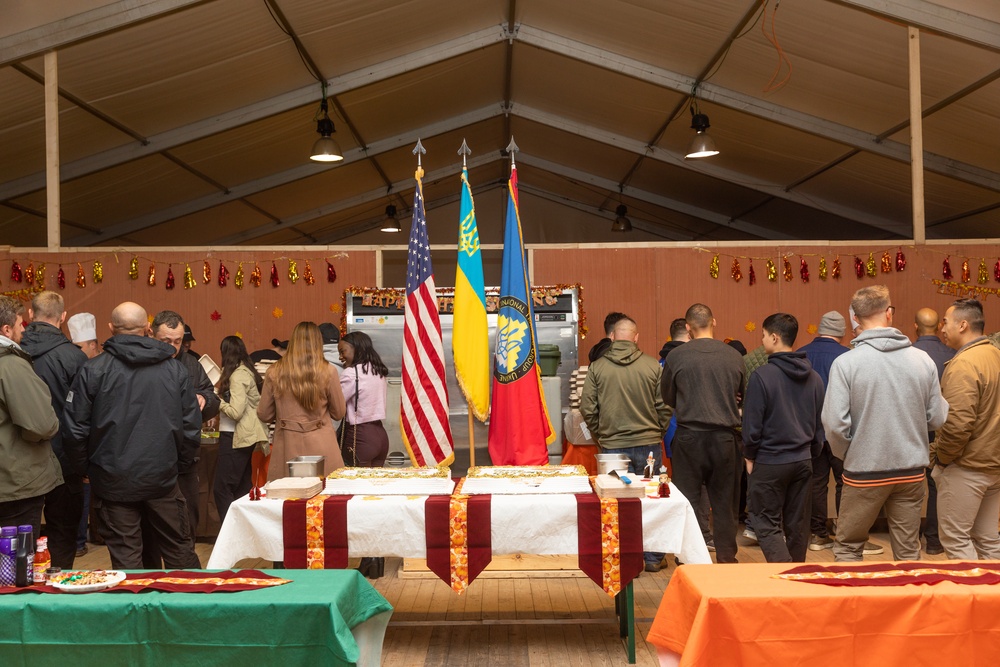 Task Force Orion celebrates Thanksgiving in Germany