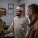 Army Chaplain speaks at a mosque in Pristina, Kosovo