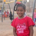 Children enjoy the new playground in Sedamous, Libya
