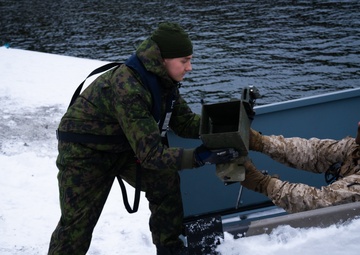 U.S. Marines with Combat Logistics Battalion 6 Conduct Machine Gun Range During Exercise Freezing Winds 22